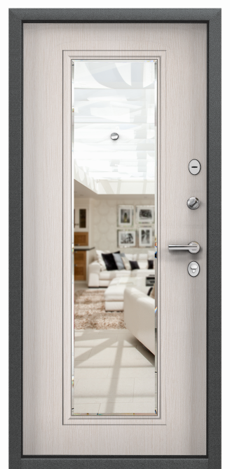 DELTA PRO MP, Панель MDF с ПВХ покрытием, СК6-СМ, Лиственница белая (арт. ПВХ Лиственница белая) в Крыму