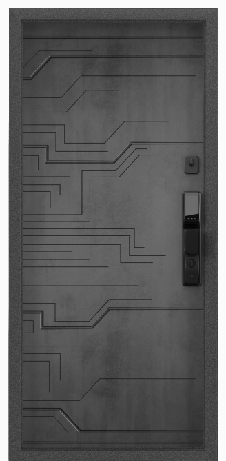 CYBER PRO MP, Панель MDF с ПВХ покрытием, CBR-25, ПВХ Бетон темный в Крыму